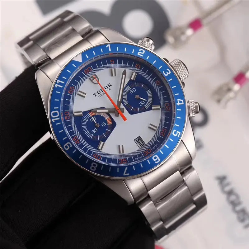 Tudor Heritage Chrono Blue - Hình 4