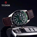 Tudor Green Bezel Watch