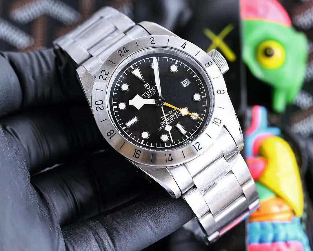 Tudor Black Bay GMT steel - Hình 4