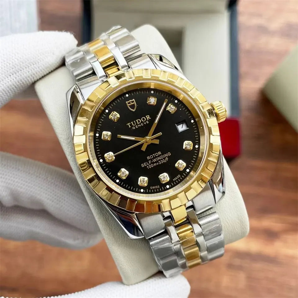 Tudor Diamond Dial Watch