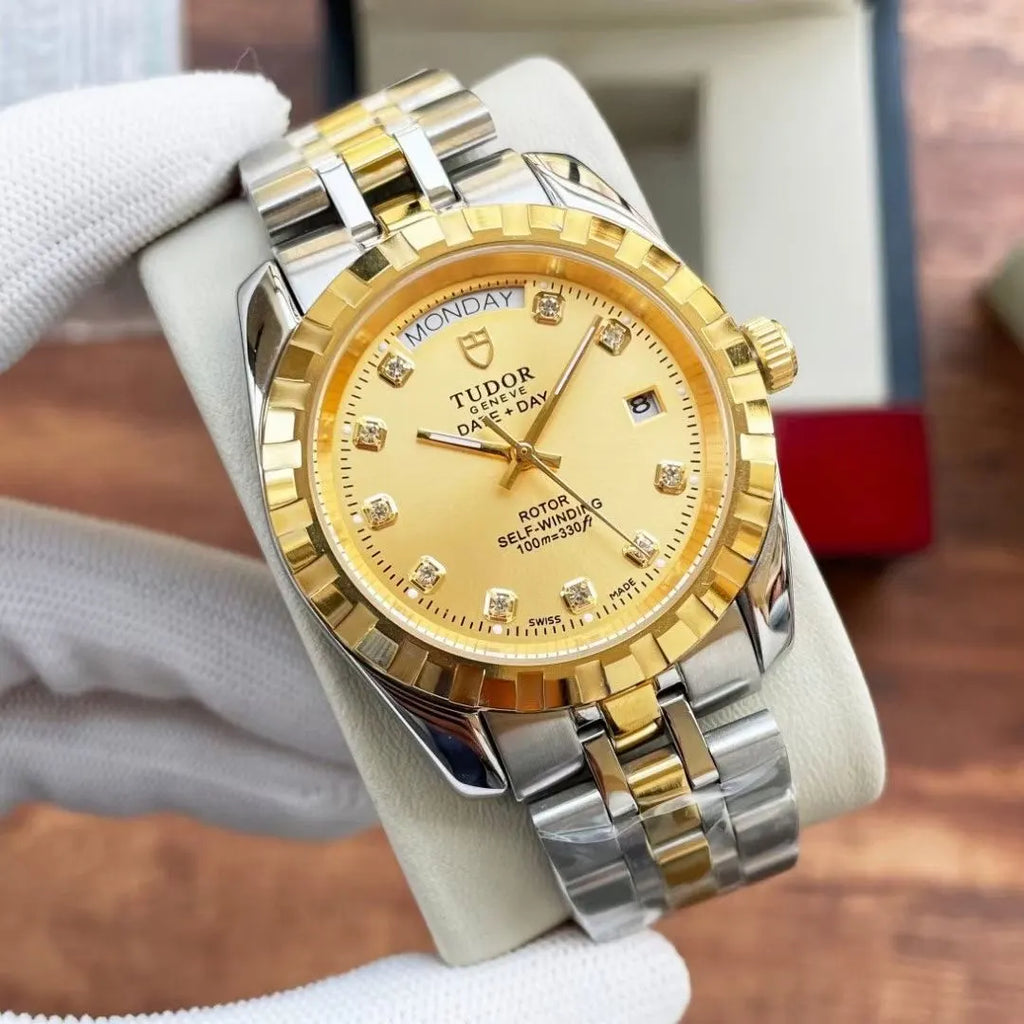 Tudor Gold Dial Day-Date - Hình 4