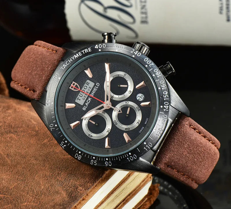 Tudor Black Shield Chrono