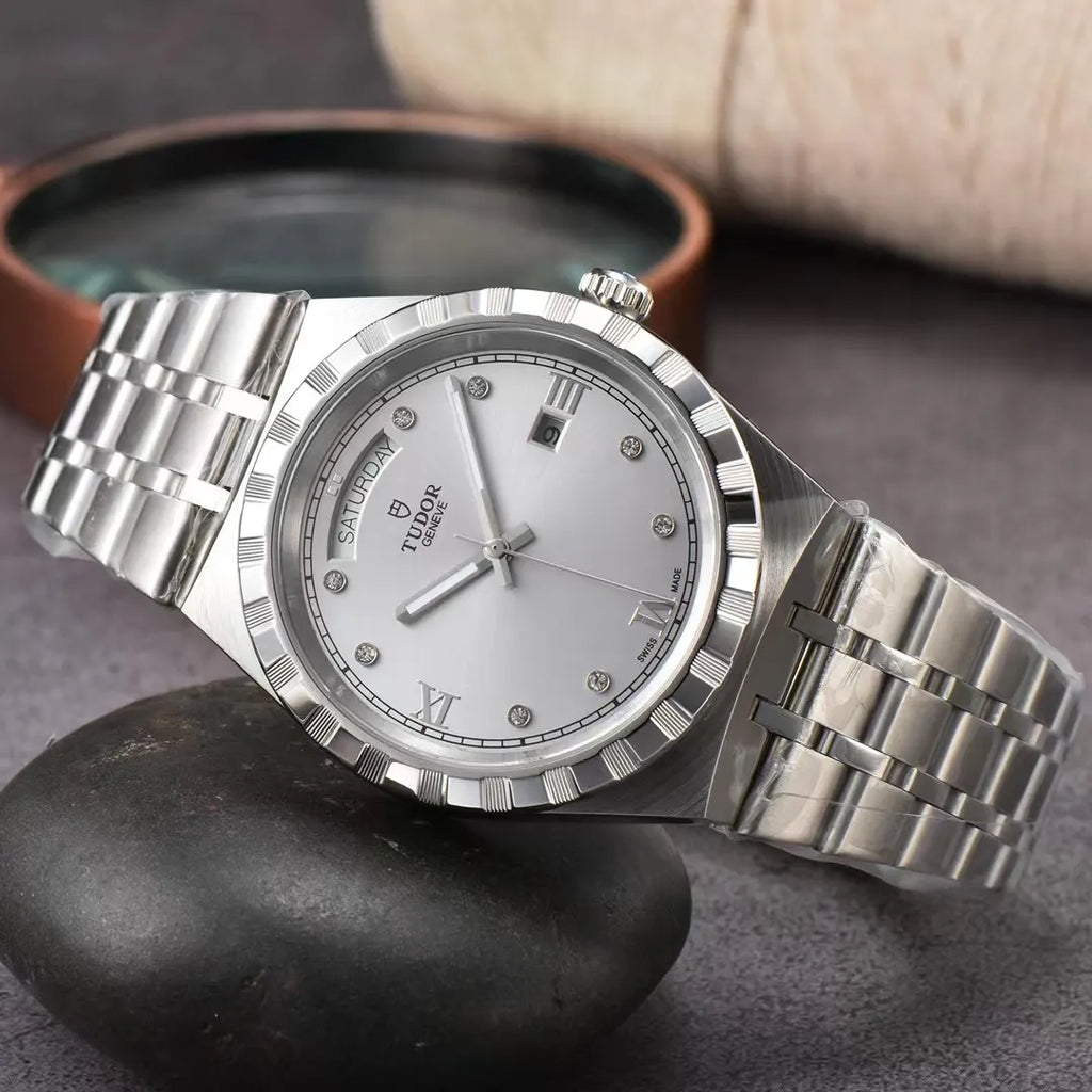 Tudor Glamour Date-Day Silver Dial