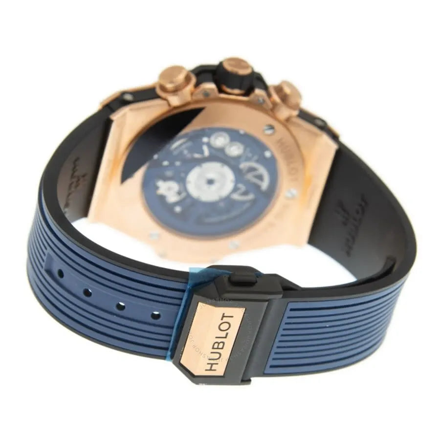Hublot Rose Gold Blue - Hình 6