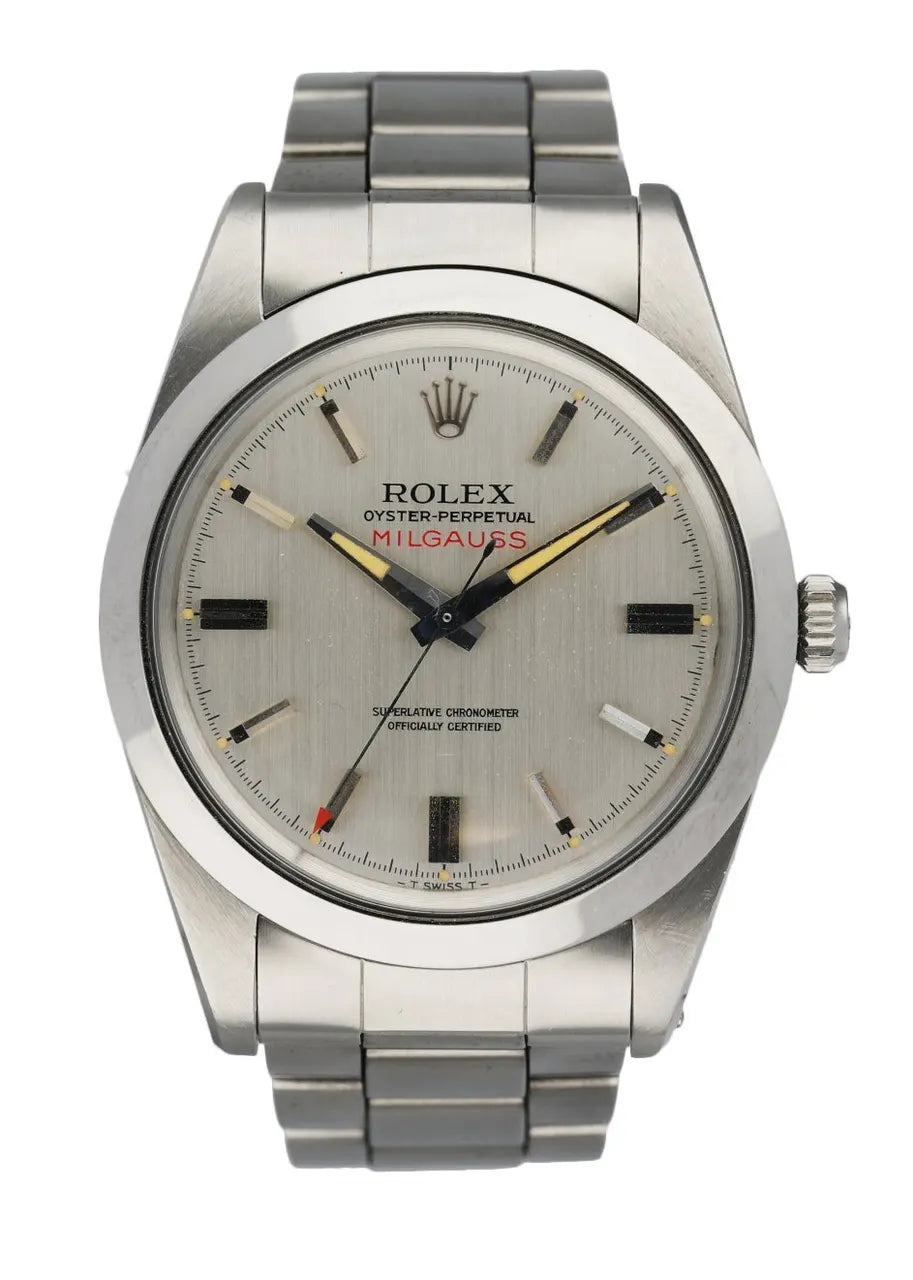 Rolex Milgauss Silver Dial