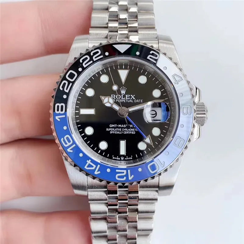 Rolex Batman Blue Bezel - Hình 4