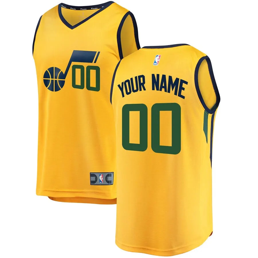 Fanatics Jazz Gold Jersey