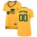 Utah Jazz Gold Jersey Women