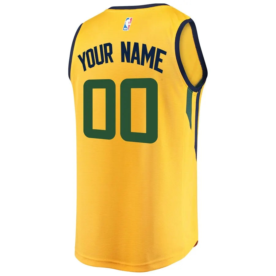 Utah Jazz Gold Jersey - Hình 3