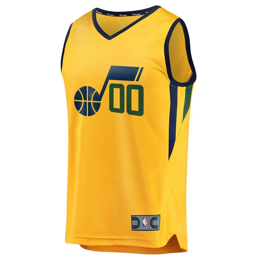 Utah Jazz Gold Jersey - Hình 2