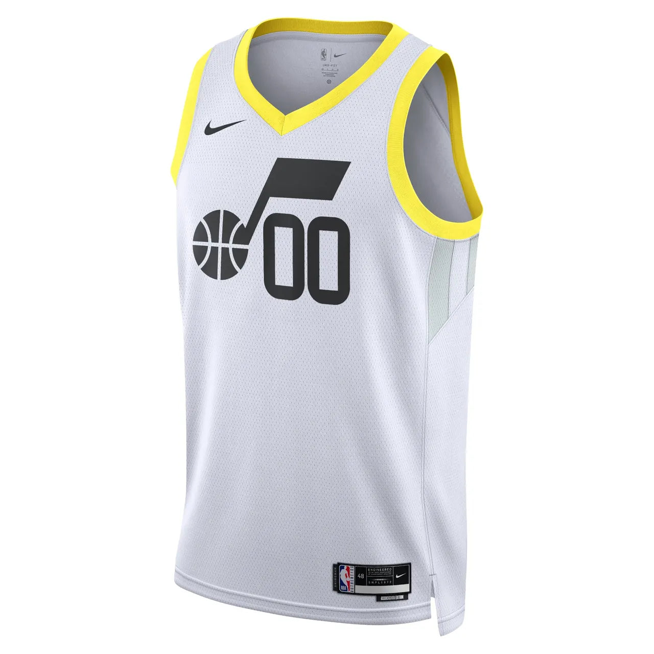 nike Utah Jazz White Jersey - Hình 2