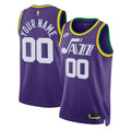 custom Nike Jazz Purple Jersey