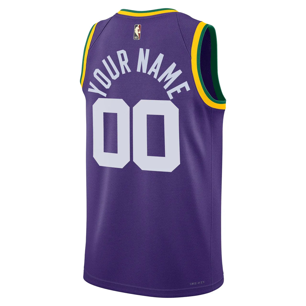 custom Nike Jazz Purple Jersey - Hình 3