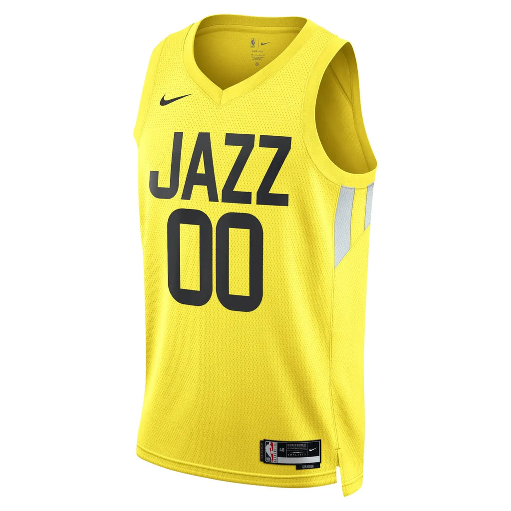 nike Jazz Yellow Custom Jersey - Hình 2