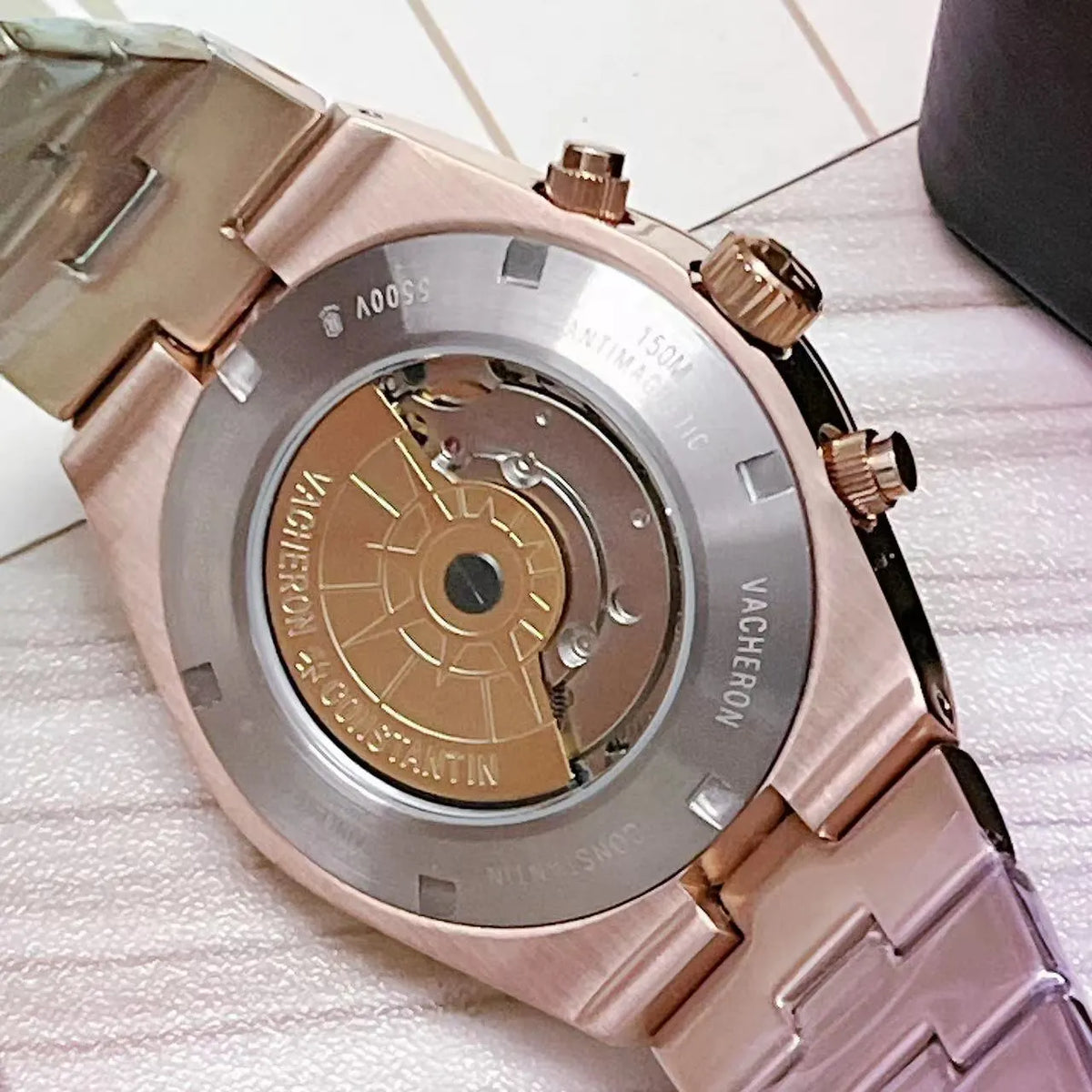 Vacheron Constantin Rose Gold Chronograph - Hình 2