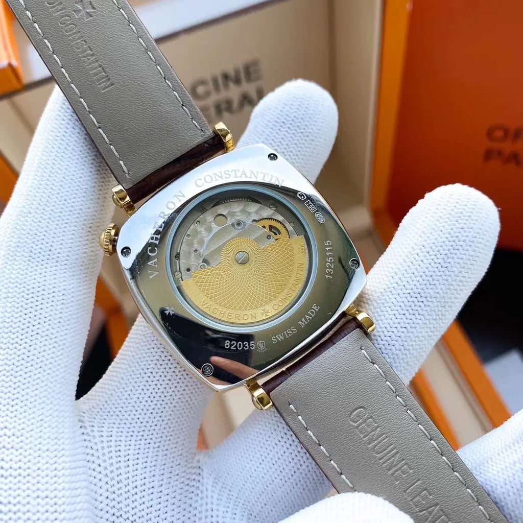 Vacheron Constantin Gold Leather - Hình 3