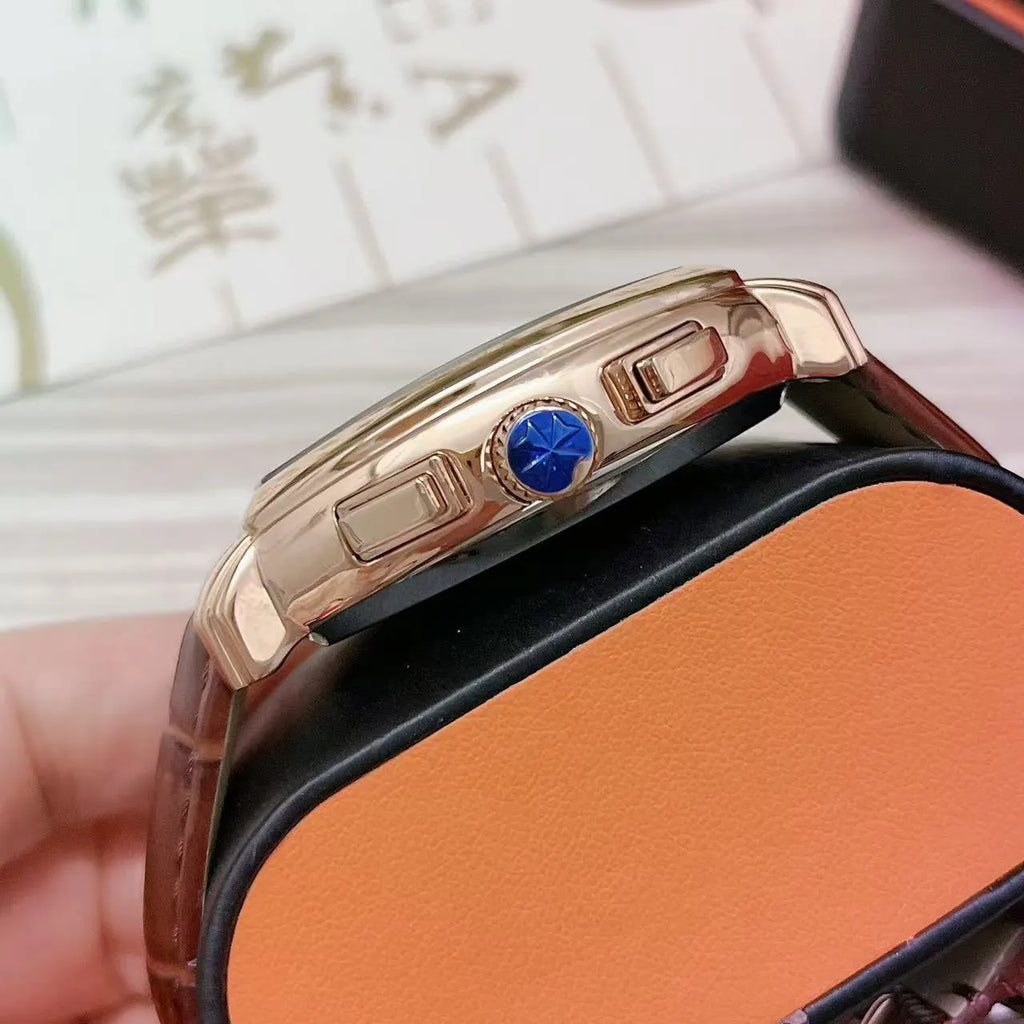 Vacheron Constantin Brown Leather - Hình 2