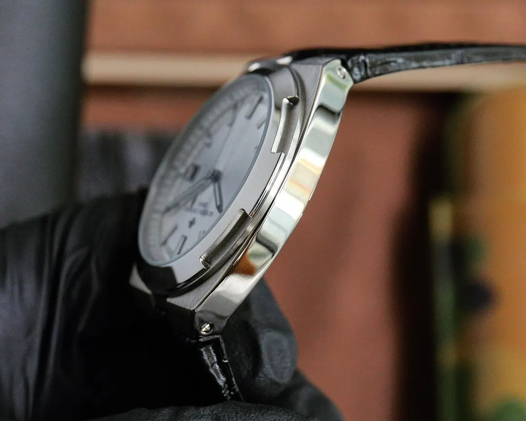 overseas Vacheron Constantin Silver Dial - Hình 4
