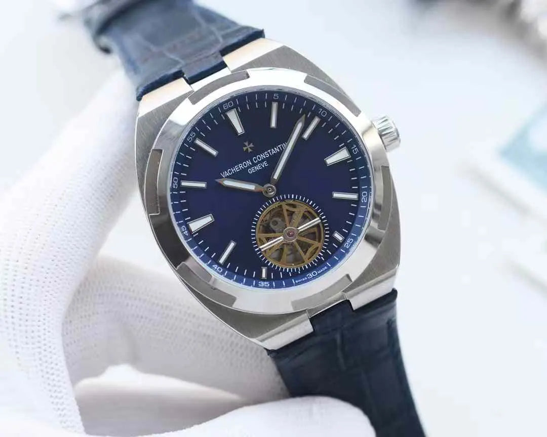 overseas Vacheron Constantin Blue Skeleton