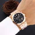 Overseas Rose Gold Black Dial