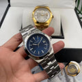 stainless Vacheron Constantin Blue Dial