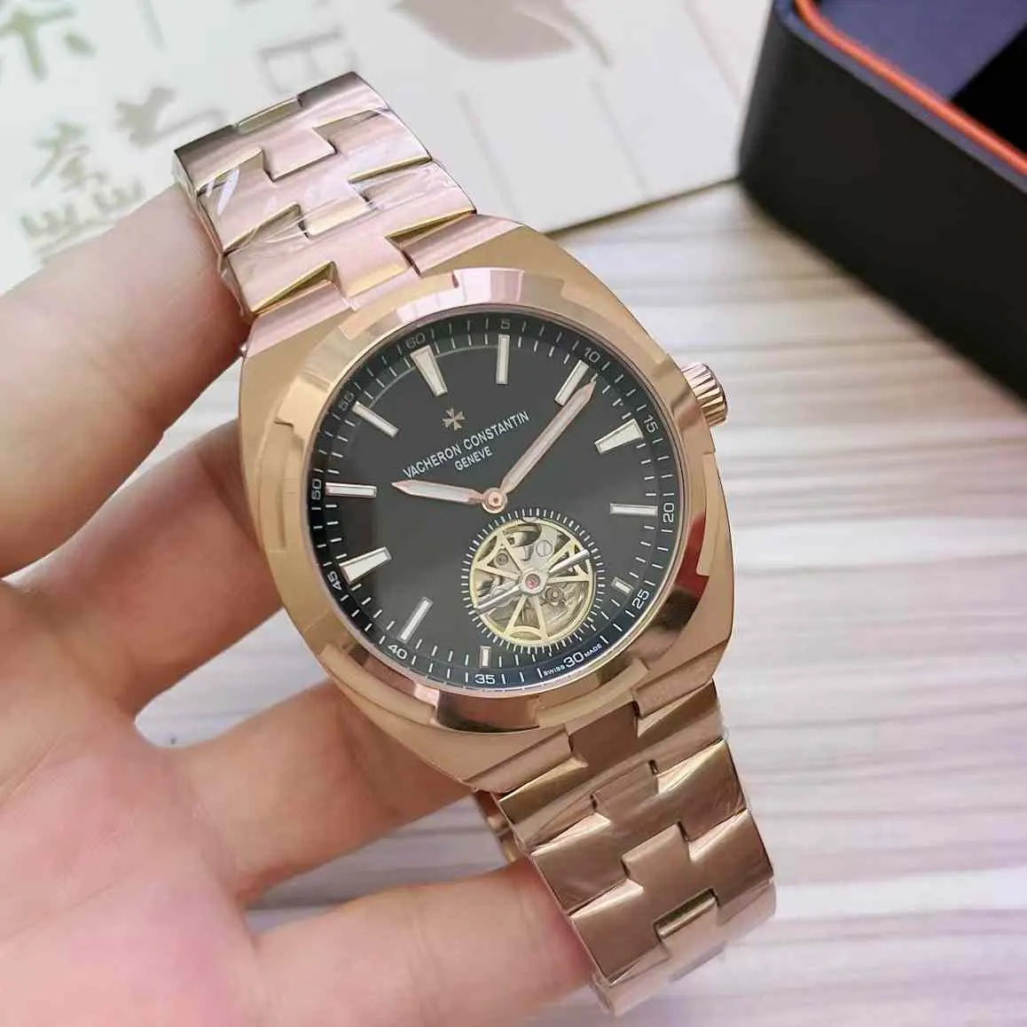 Vacheron Constantin Rose Gold black