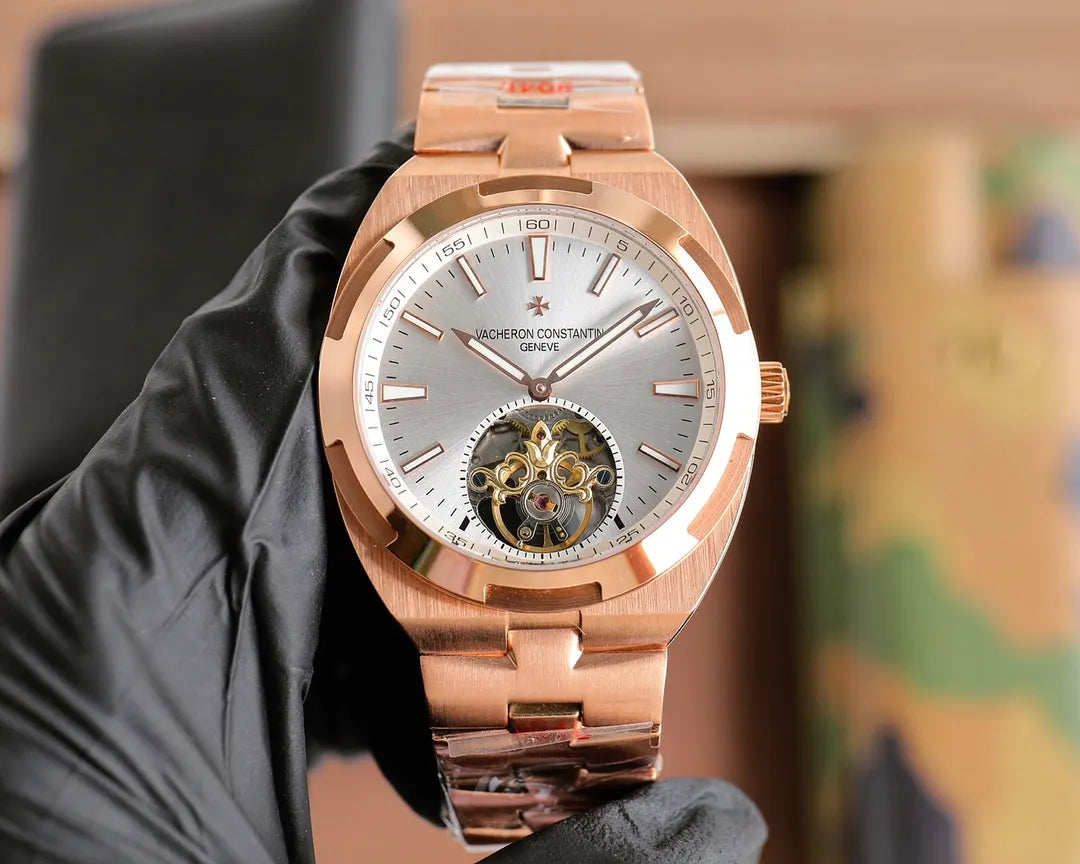Overseas Turquoise Rose Gold - Hình 9