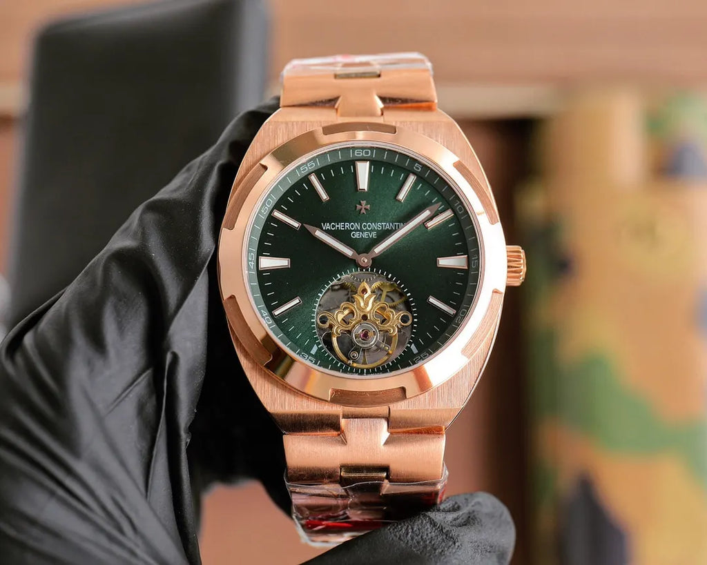 Overseas Turquoise Rose Gold - Hình 8