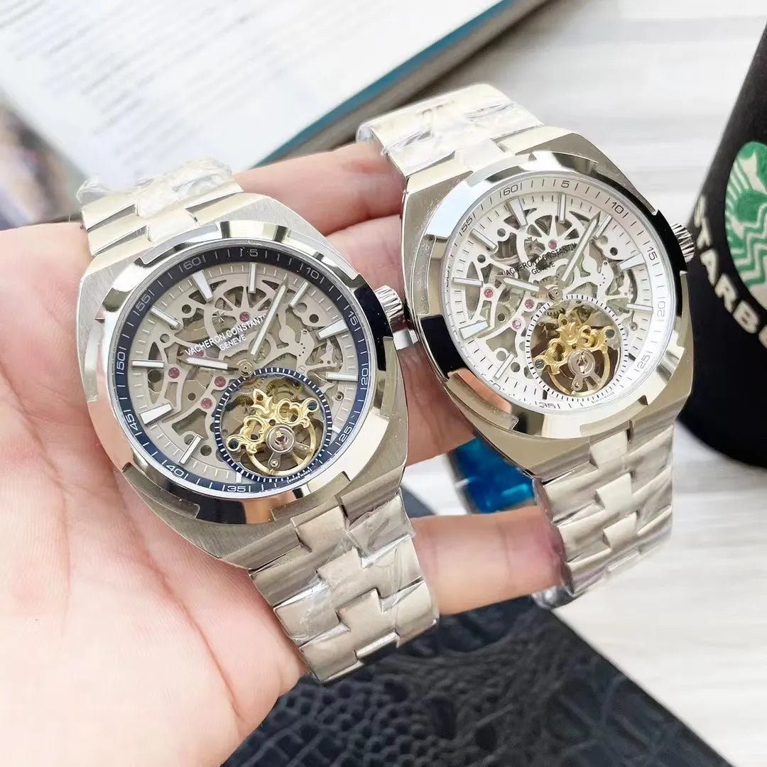 Vacheron Constantin Skeleton Blue - Hình 6