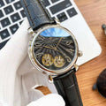 leather Vacheron Constantin Black Dial