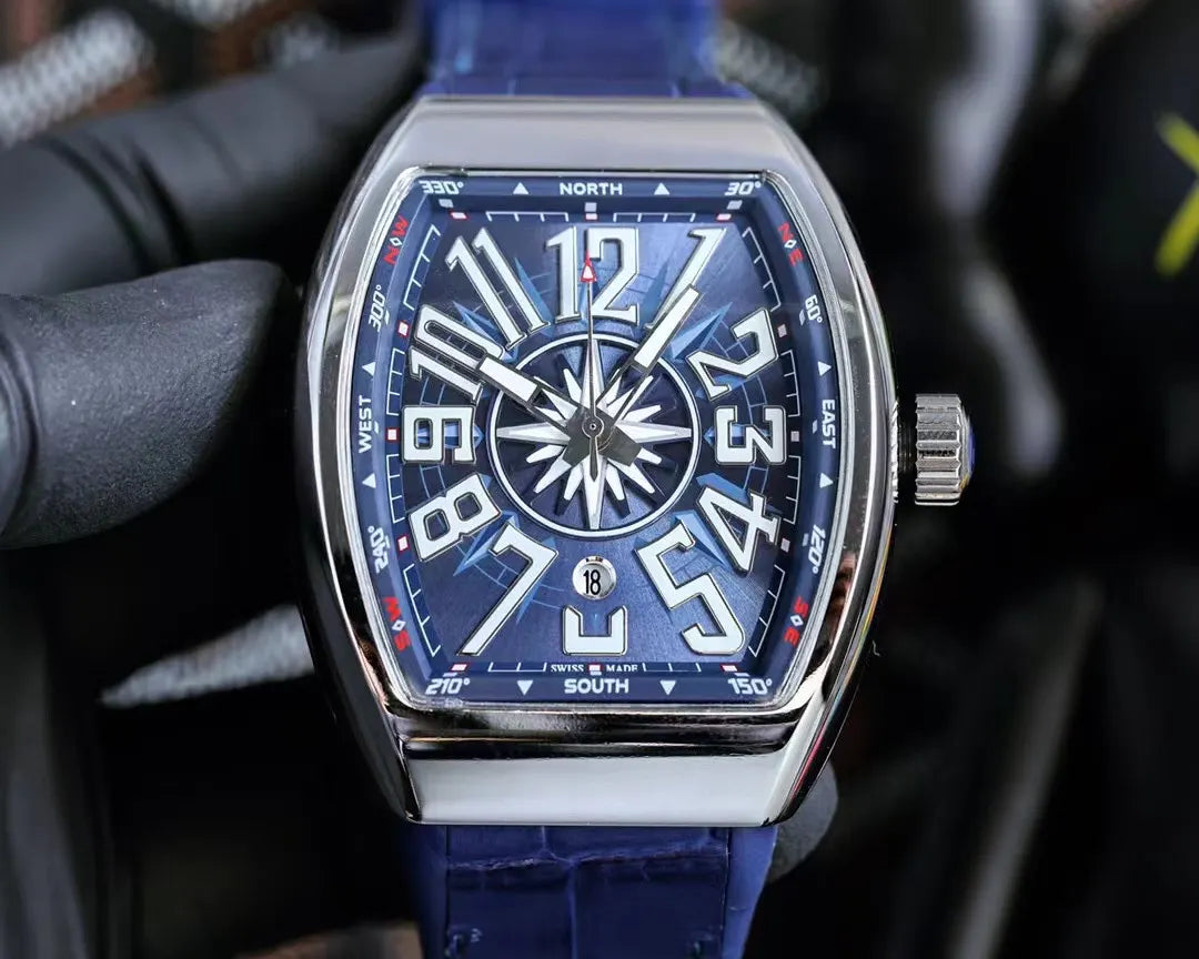 steel Franck Muller Blue Compass – Franck Muller Blue Compass – Steel