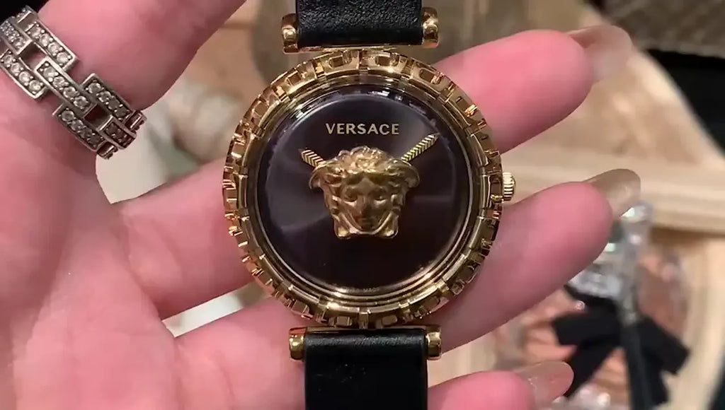 Versace Medusa Black Watch - Hình 2