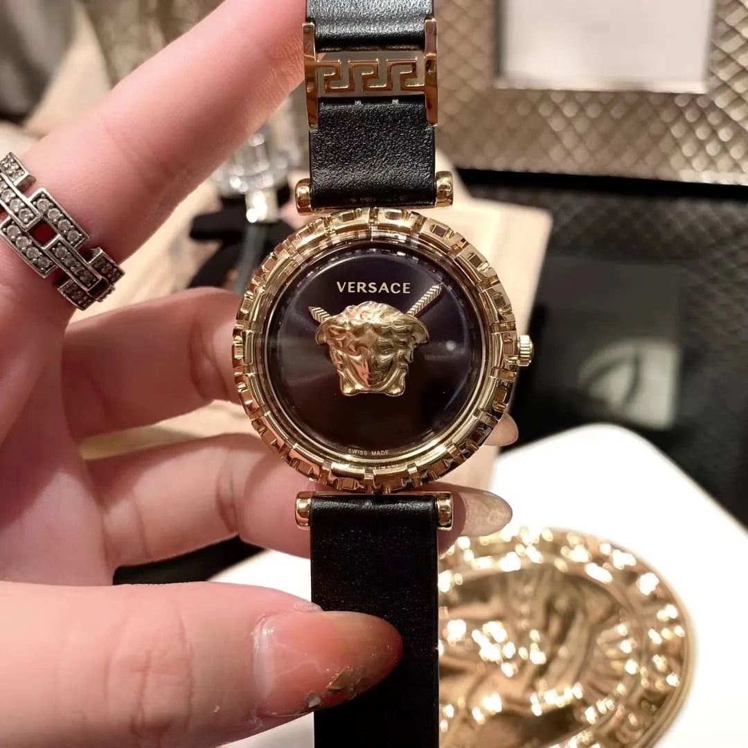 Versace Medusa Black Watch - Hình 8