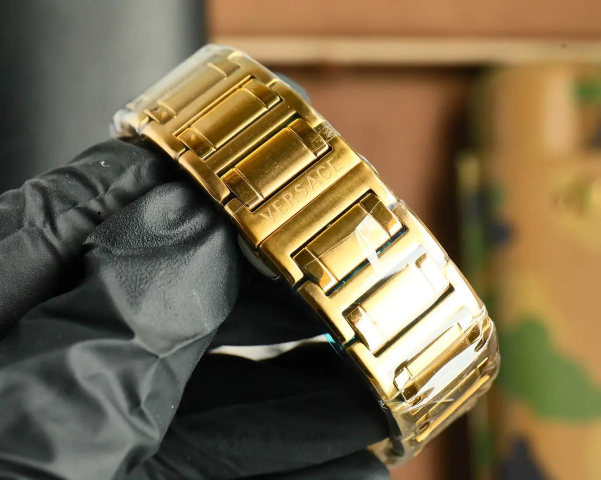 Versace Chronograph Gold