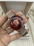 Versace Medusa Red Dial
