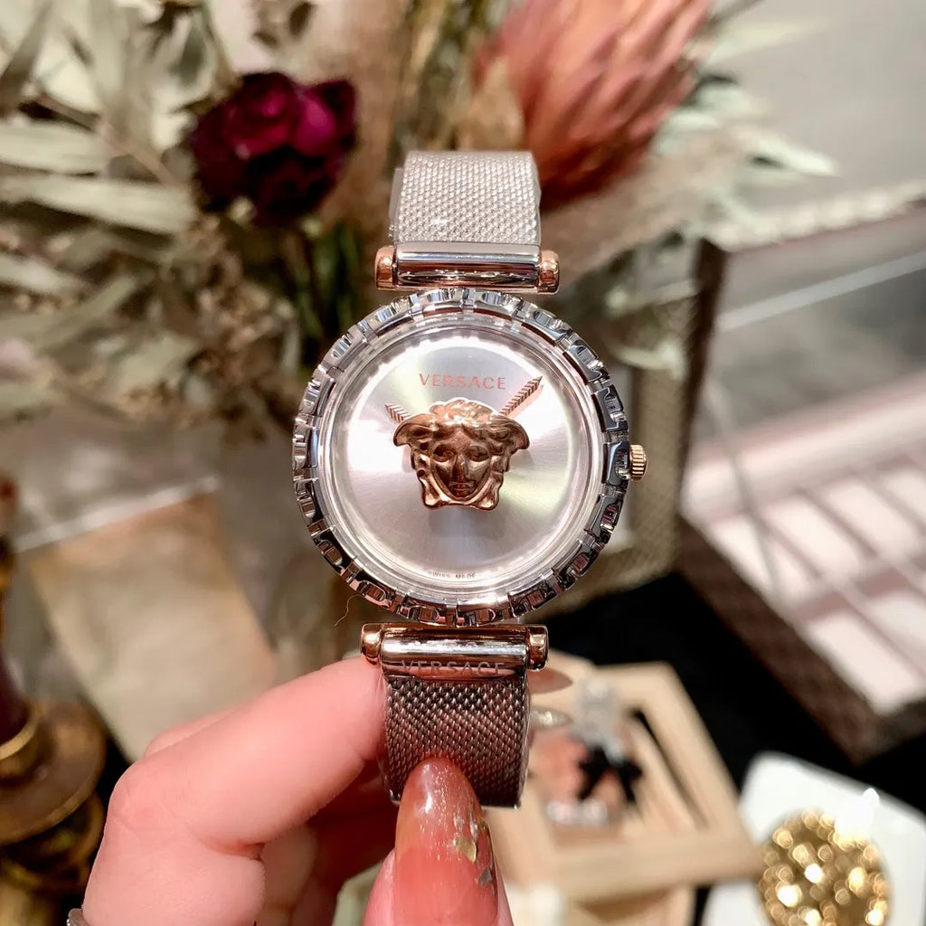 Versace Medusa Silver Dial