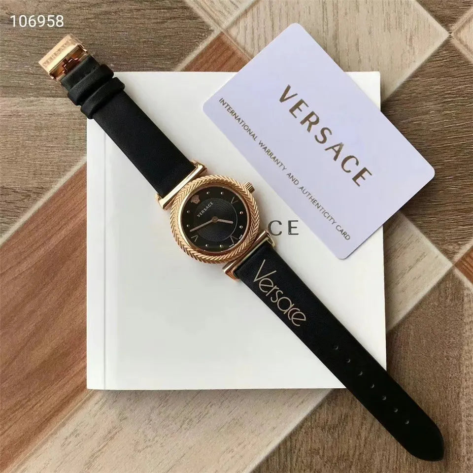 Versace Medusa Black Watch - Hình 2