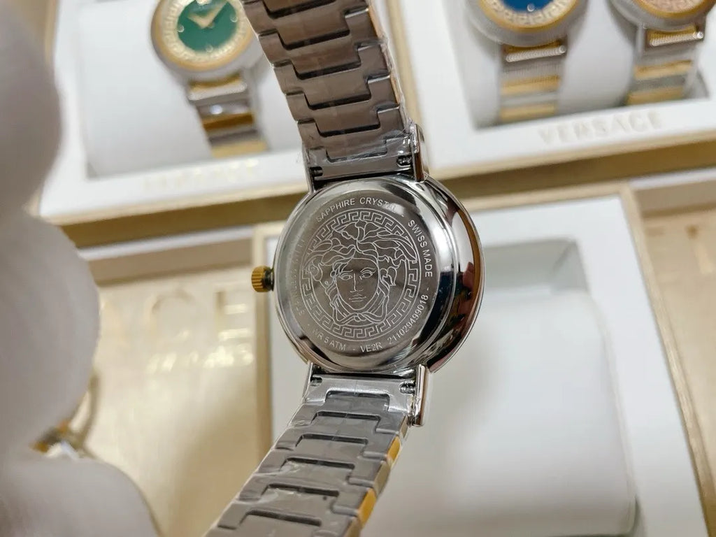 Versace Gold Dial Watch - Hình 2