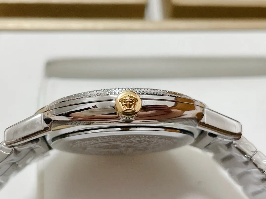 Versace Gold Dial Watch - Hình 17