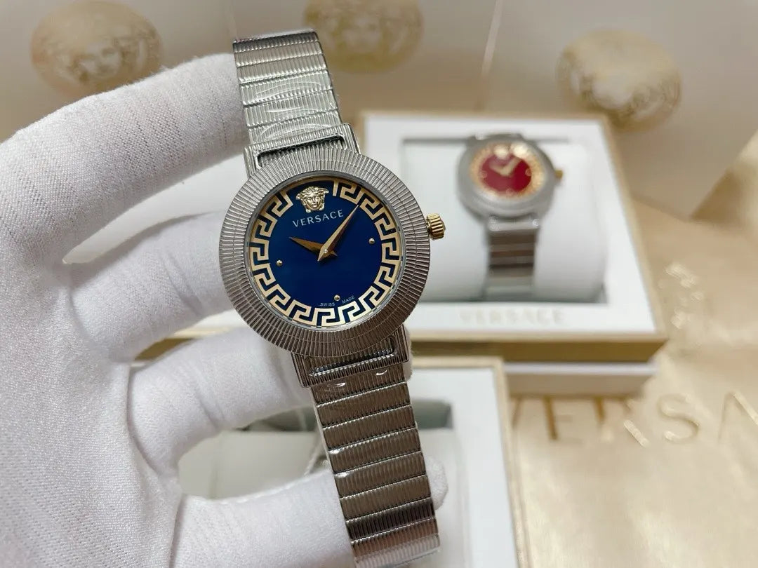 Versace Gold Dial Watch - Hình 18