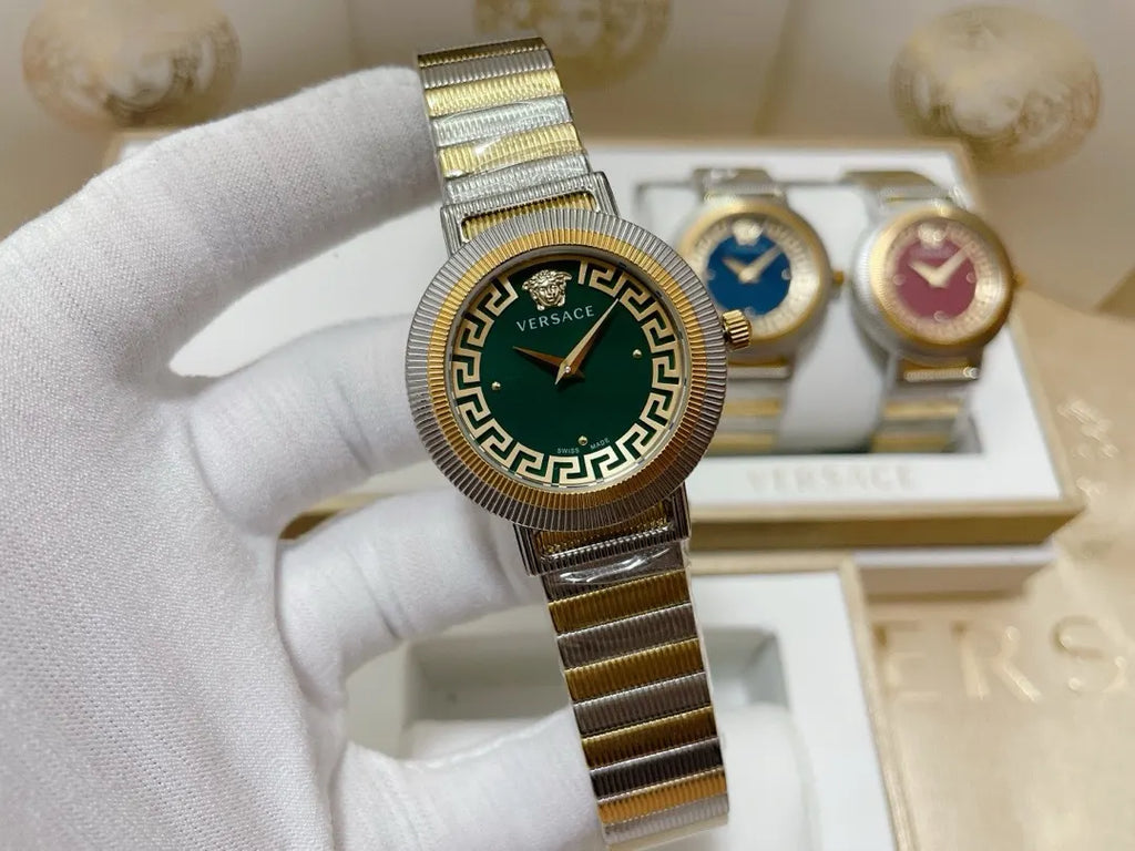 Versace Gold Dial Watch - Hình 5