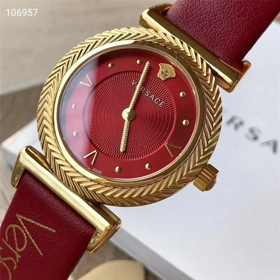 Versace Medusa Red Watch - Hình 5