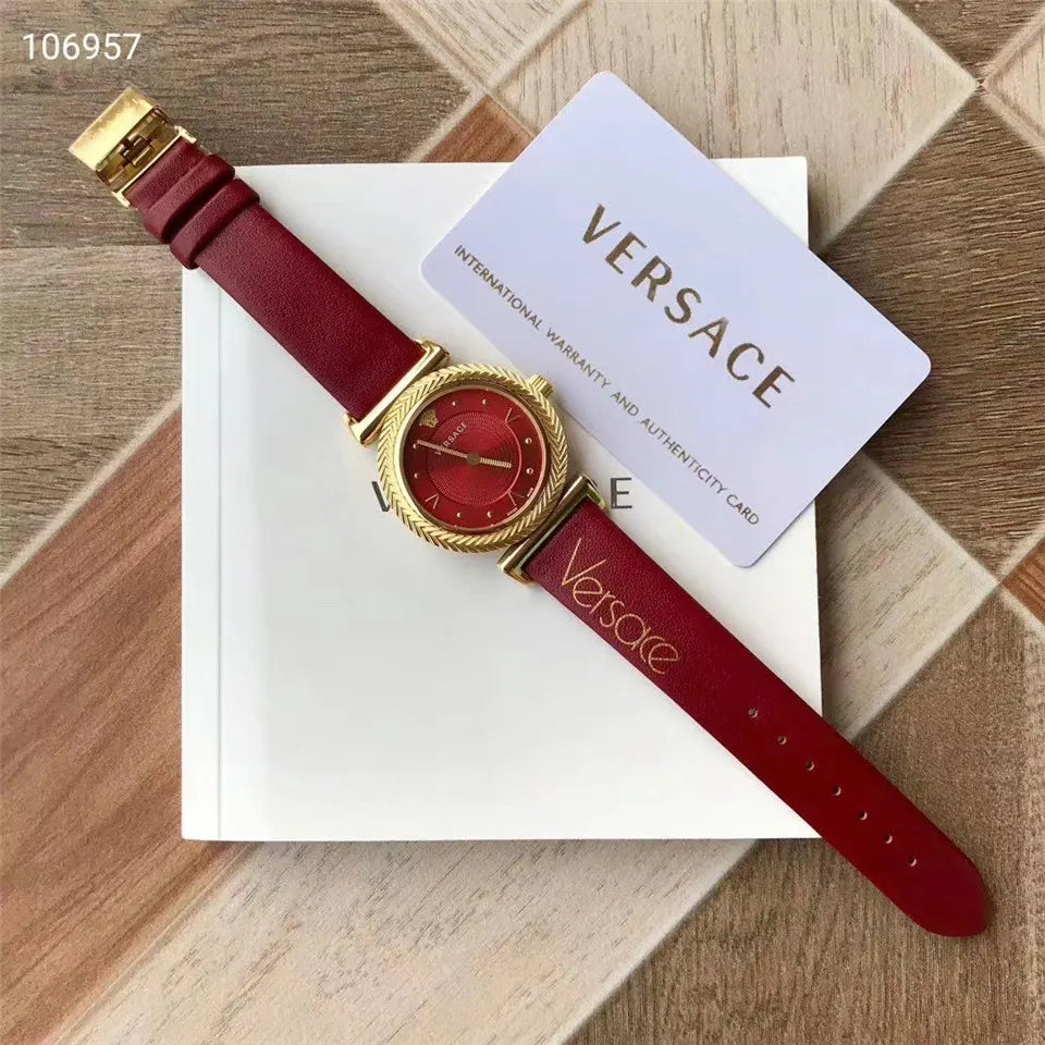 Versace Medusa Red Watch - Hình 4