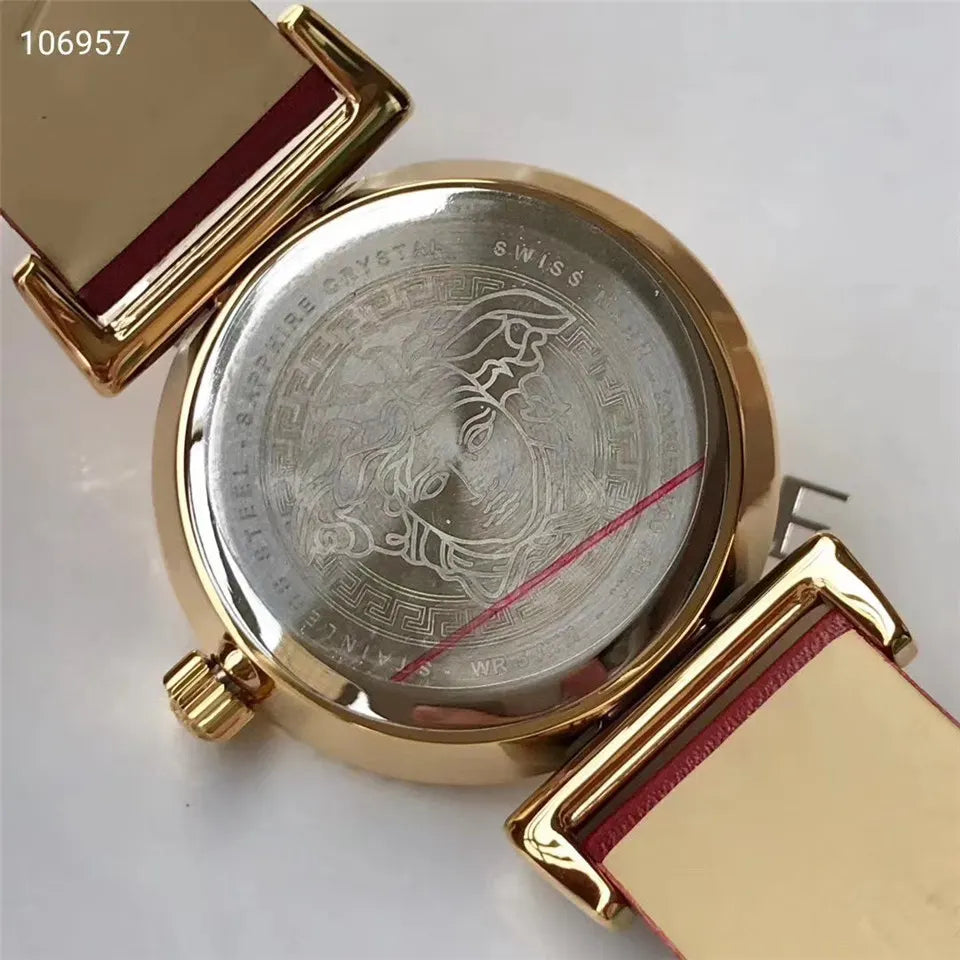 Versace Medusa Red Watch - Hình 3
