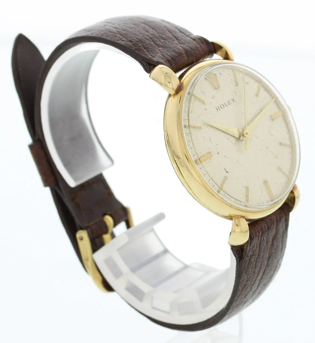 Vintage Rolex Gold Ivory - Hình 5