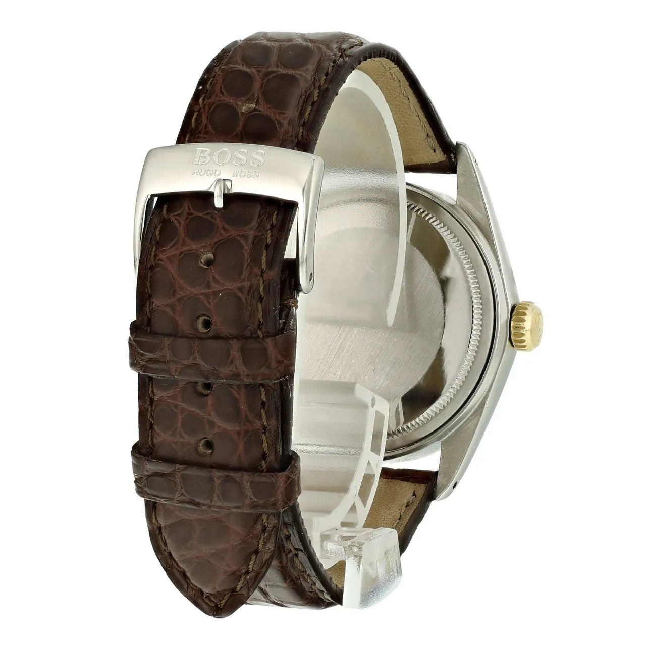 Rolex Datejust Gold Dial brown - Hình 5