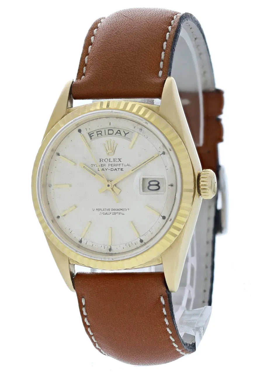 Rolex Day Date Gold Champagne - Hình 2
