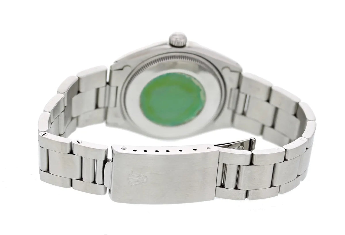 Rolex Silver Dial Steel oyster perpetual - Hình 9