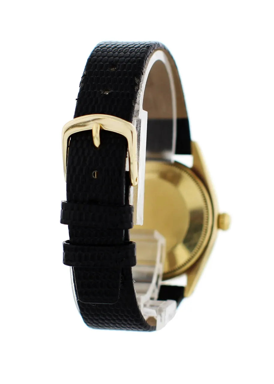 Rolex Gold Black Fabric - Hình 9