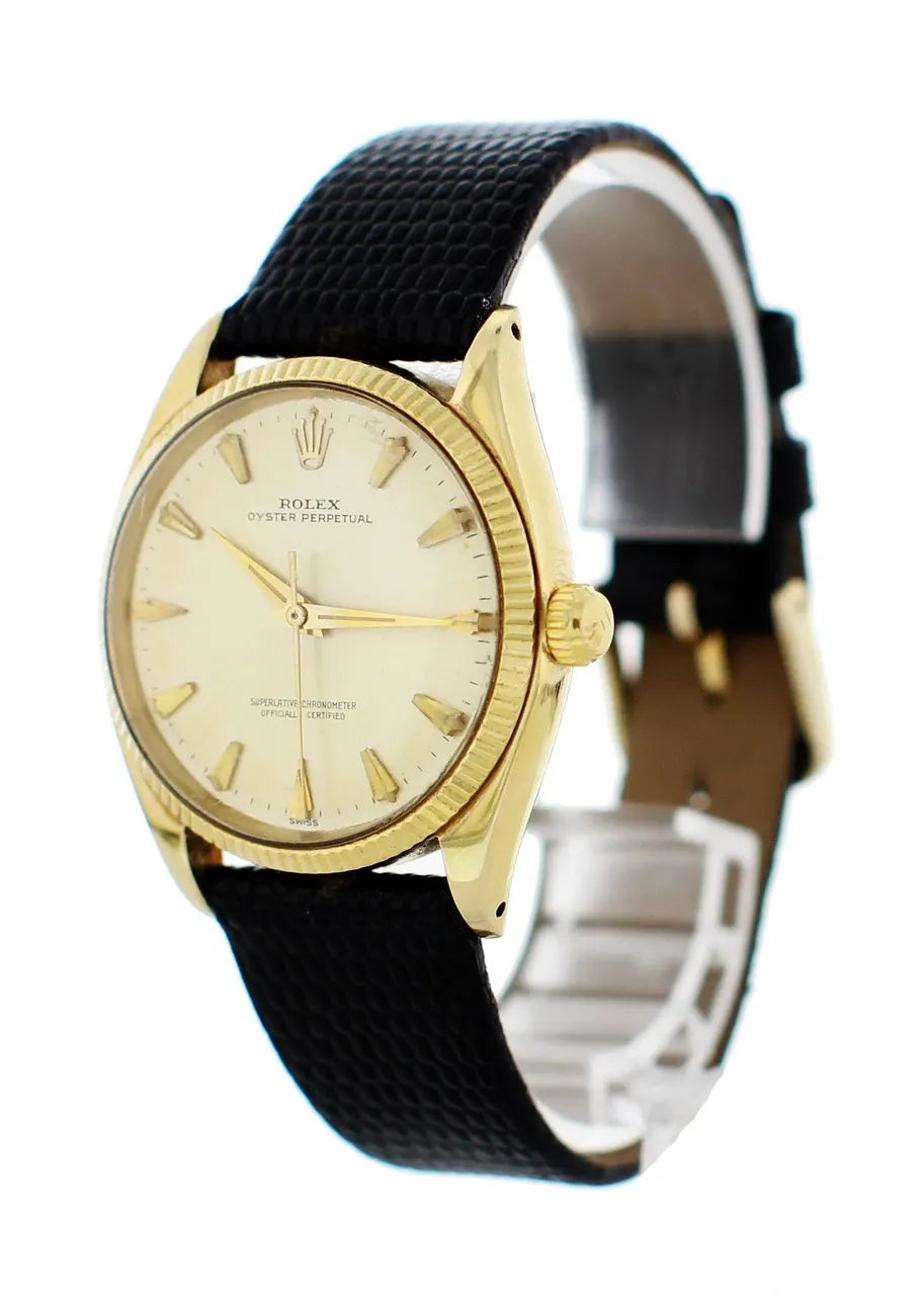 Rolex Gold Black Fabric - Hình 4